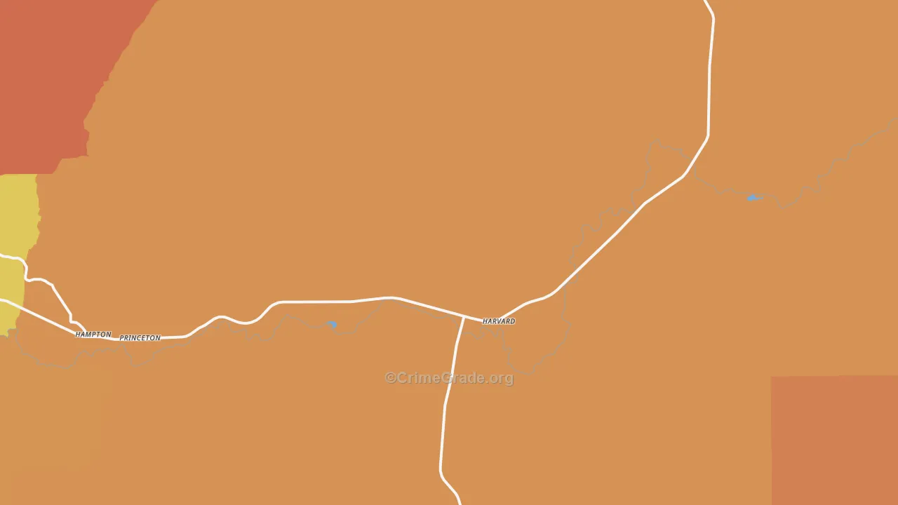Harvard, ID Map of Theft Rates