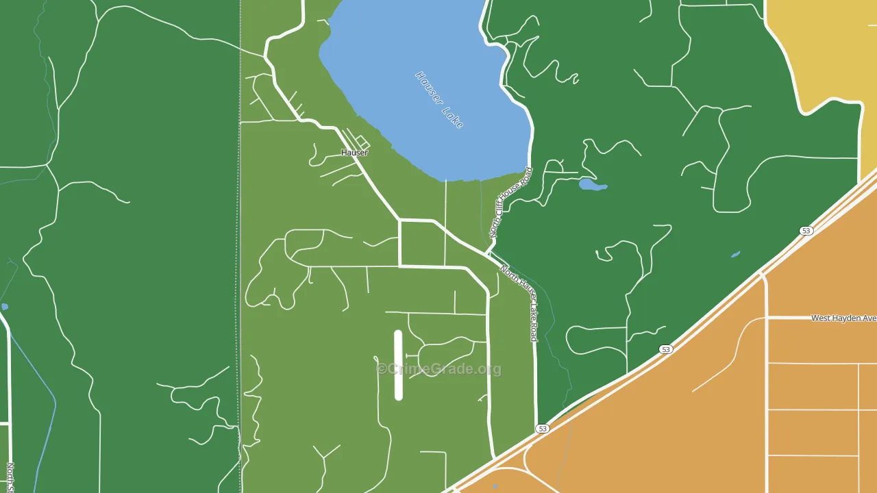 Hauser, ID Map of Theft Rates