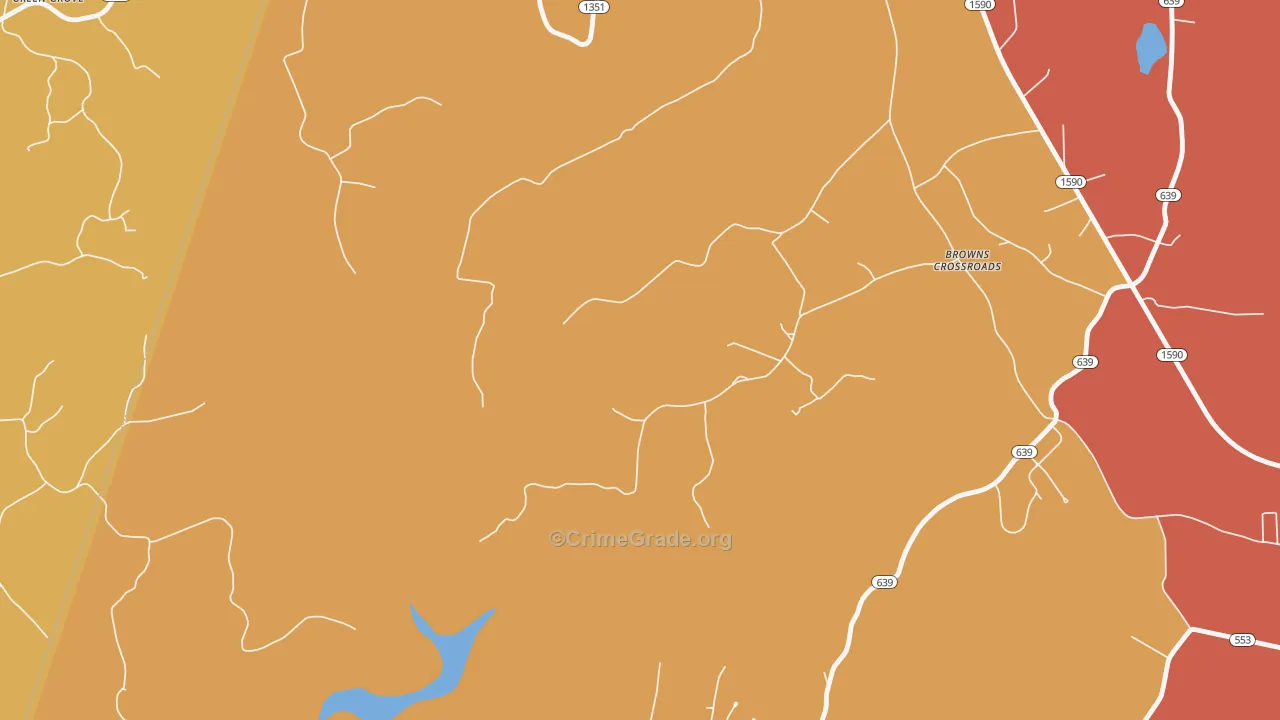 Highway, KY Map of Theft Rates