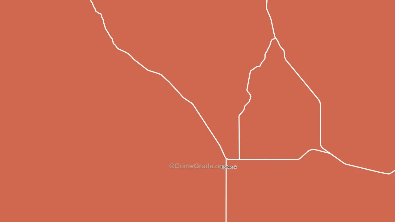 Holbrook, ID Map of Theft Rates