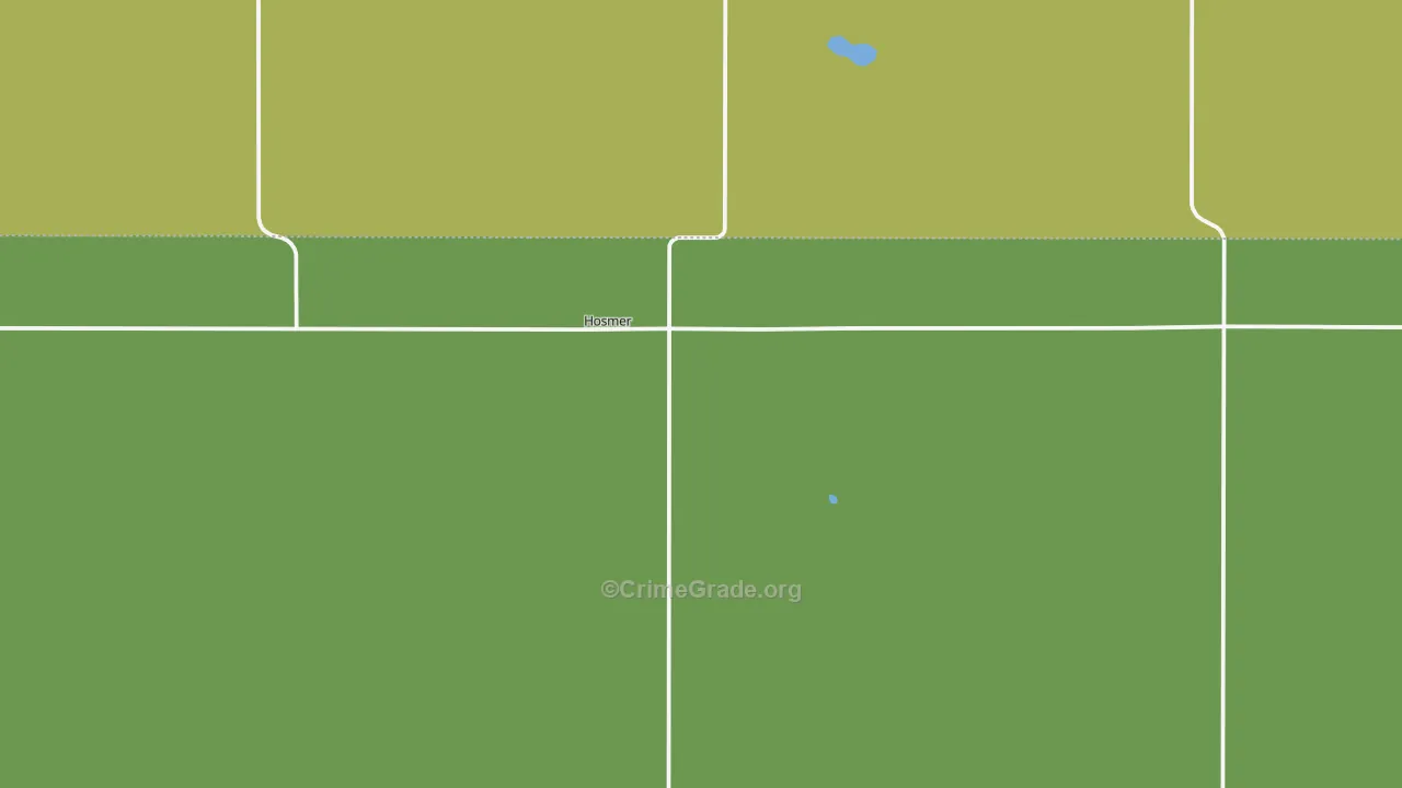 Hosmer, SD Map of Theft Rates