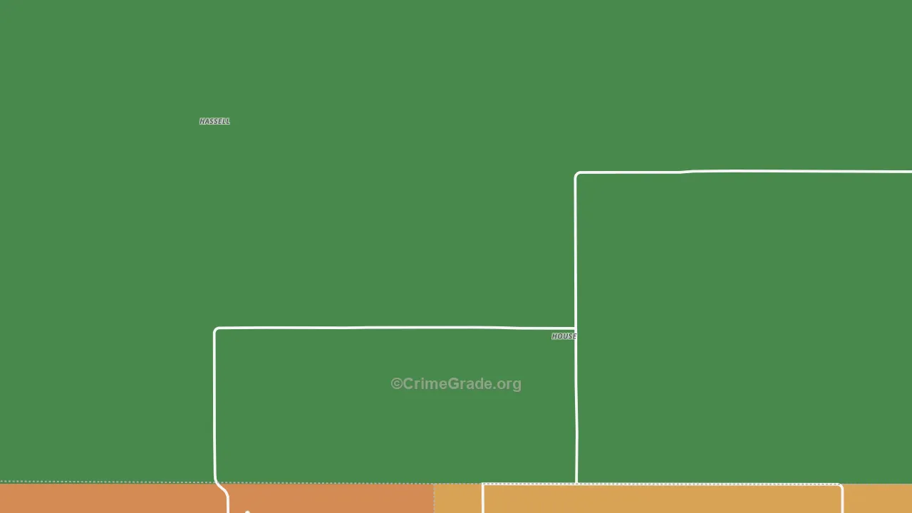 House, NM Map of Theft Rates