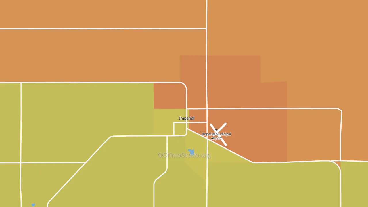 Imperial, NE Map of Theft Rates