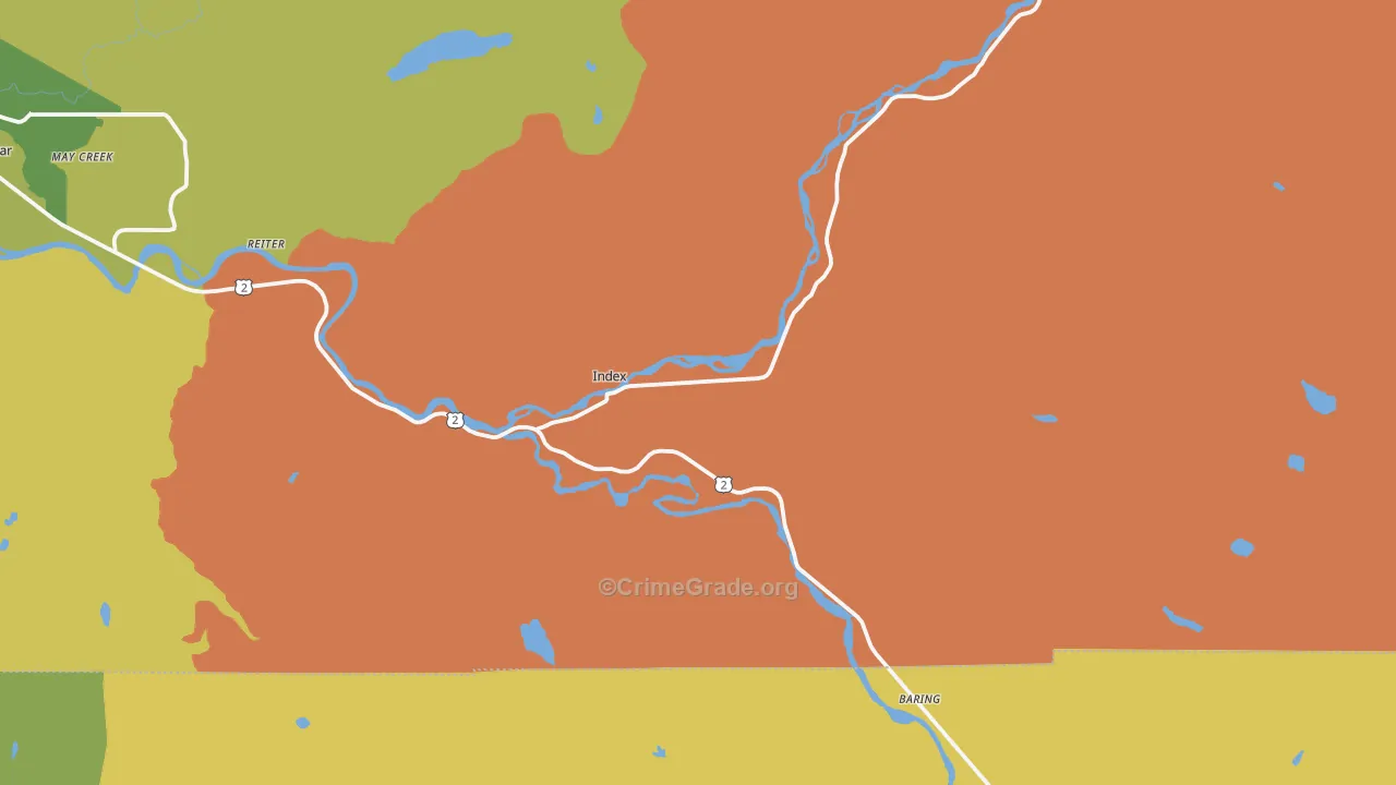 Index, WA Map of Theft Rates