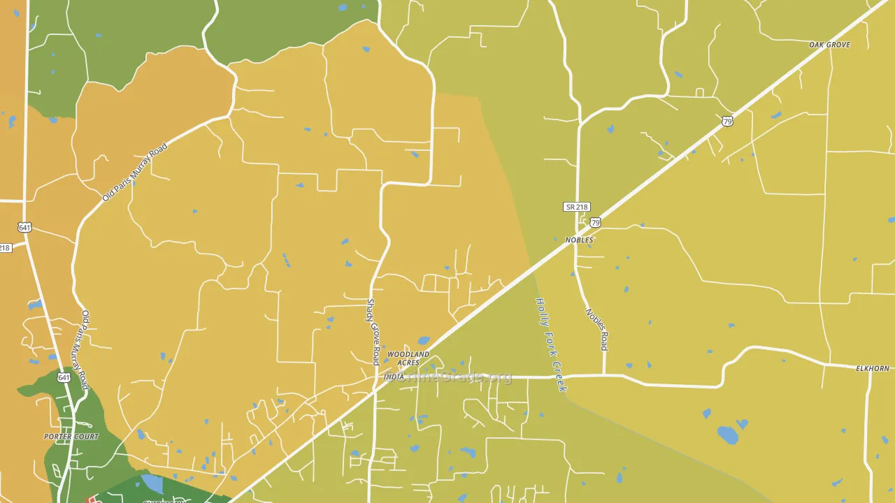 India, TN Map of Theft Rates