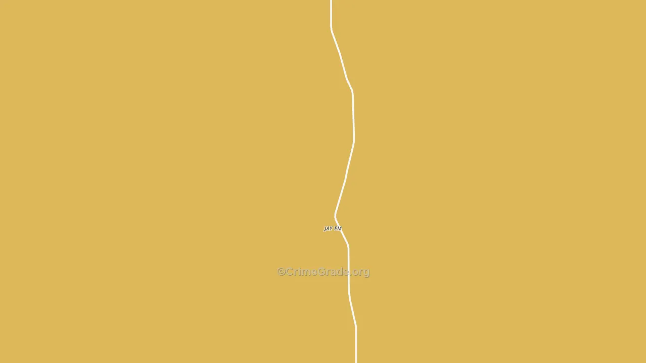 Jay Em, WY Map of Theft Rates