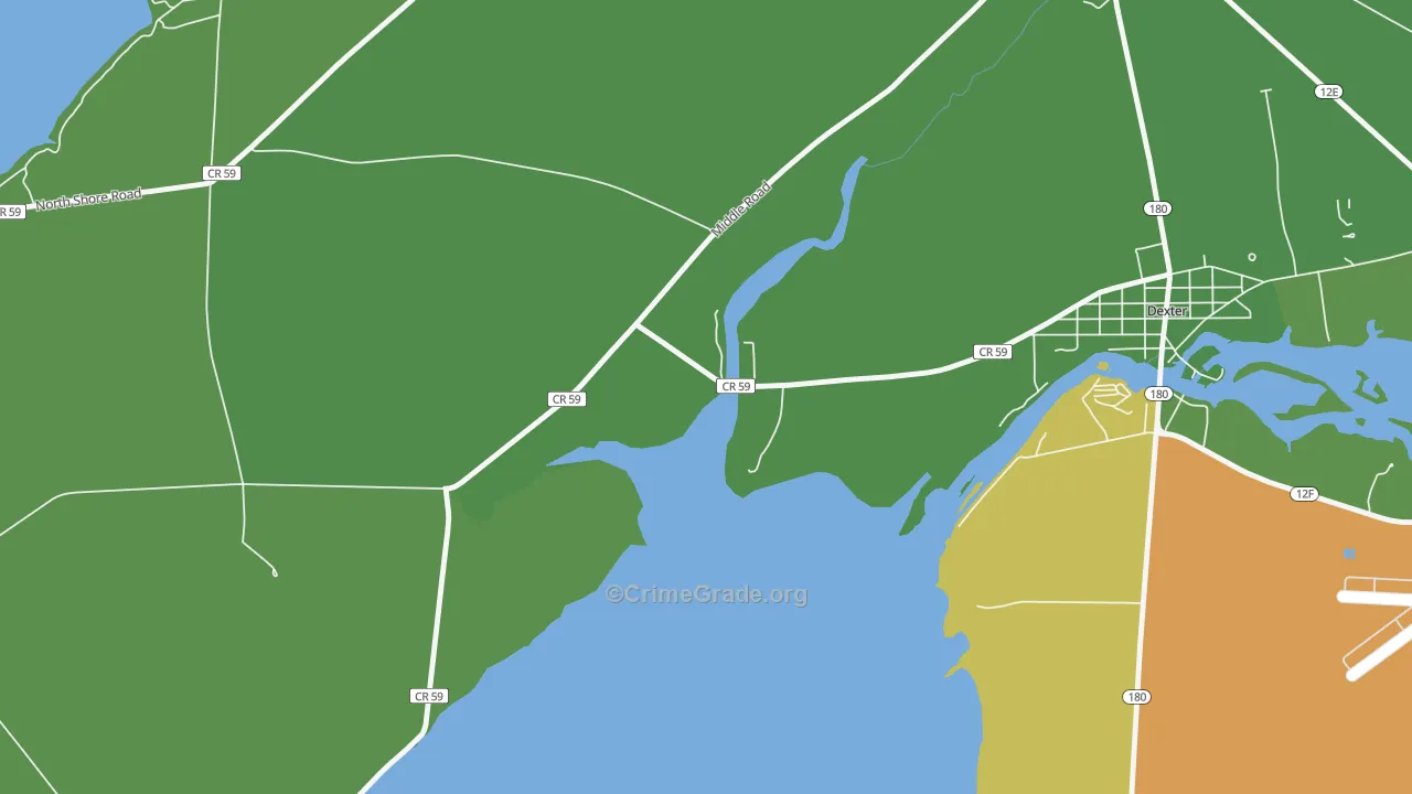 Jewettville, NY Map of Theft Rates