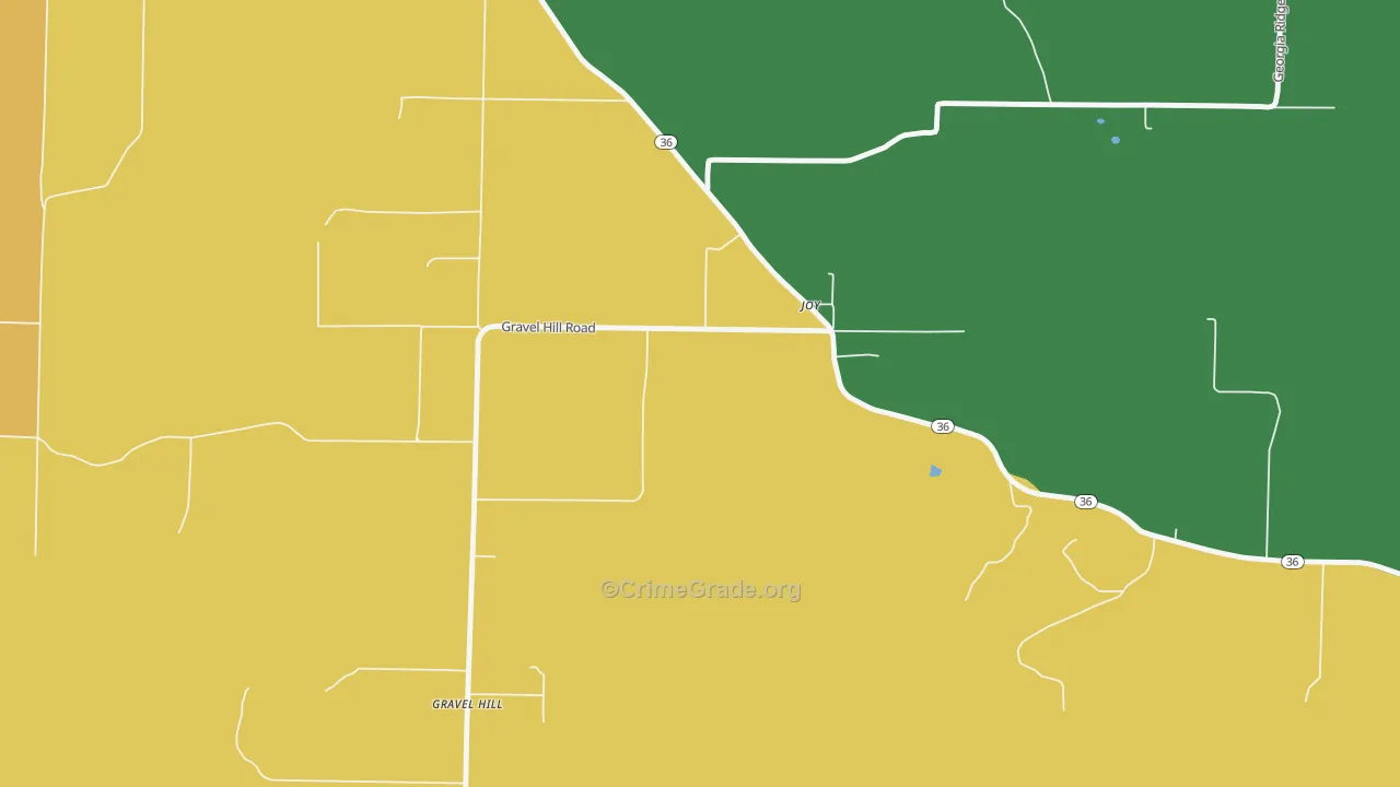Joy, AR Map of Theft Rates