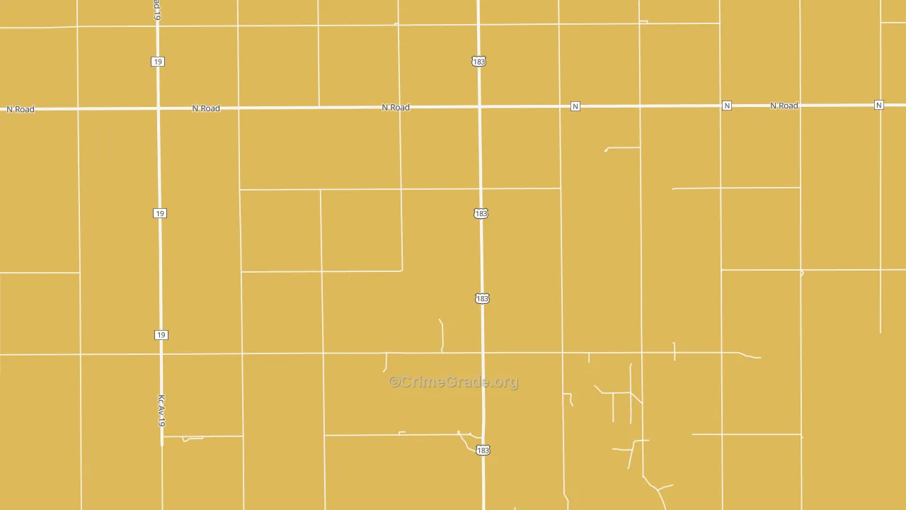 Joy, KS Map of Theft Rates