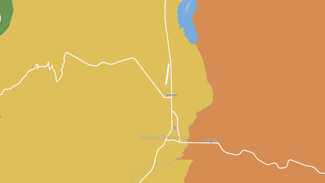 Junction, UT Map of Theft Rates