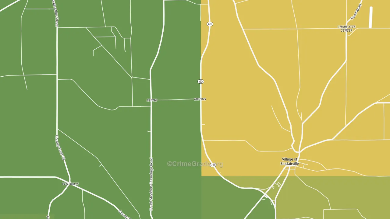 Kabob, NY Map of Theft Rates