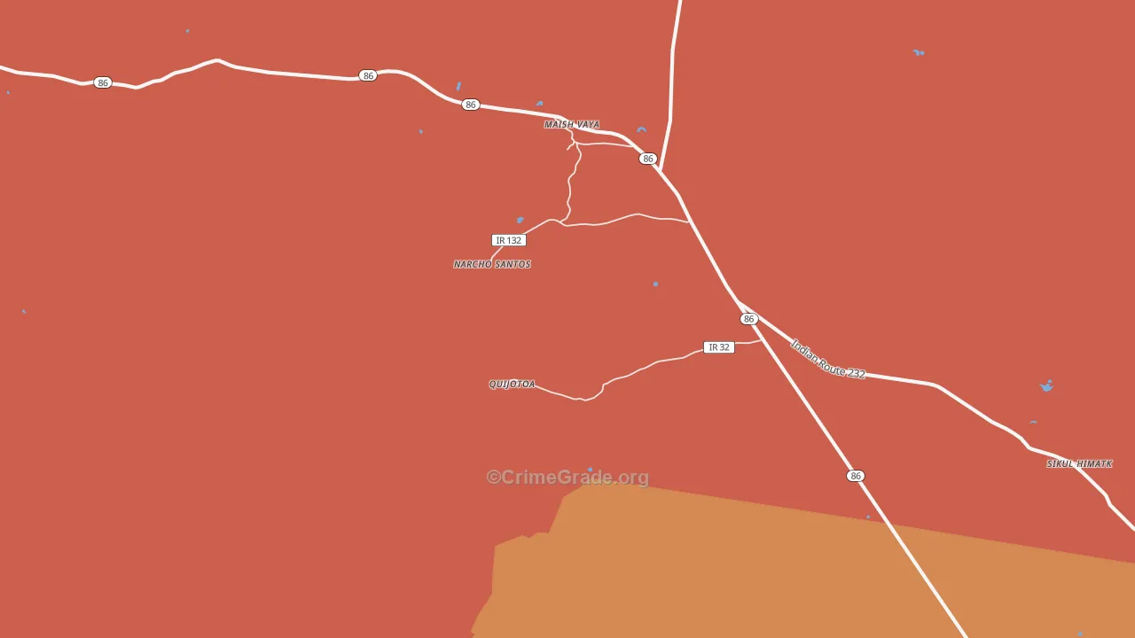 Kaihon Kug, AZ Map of Theft Rates