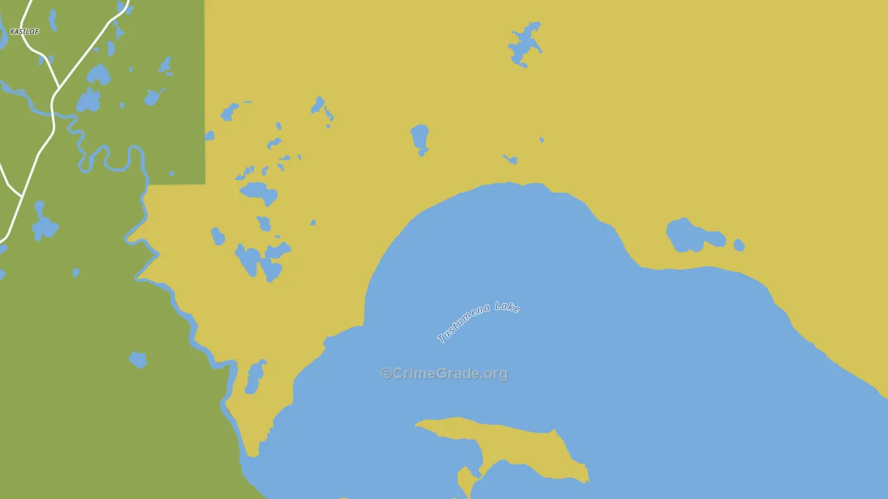 Kenai Peninsula Borough, AK Map of Theft Rates