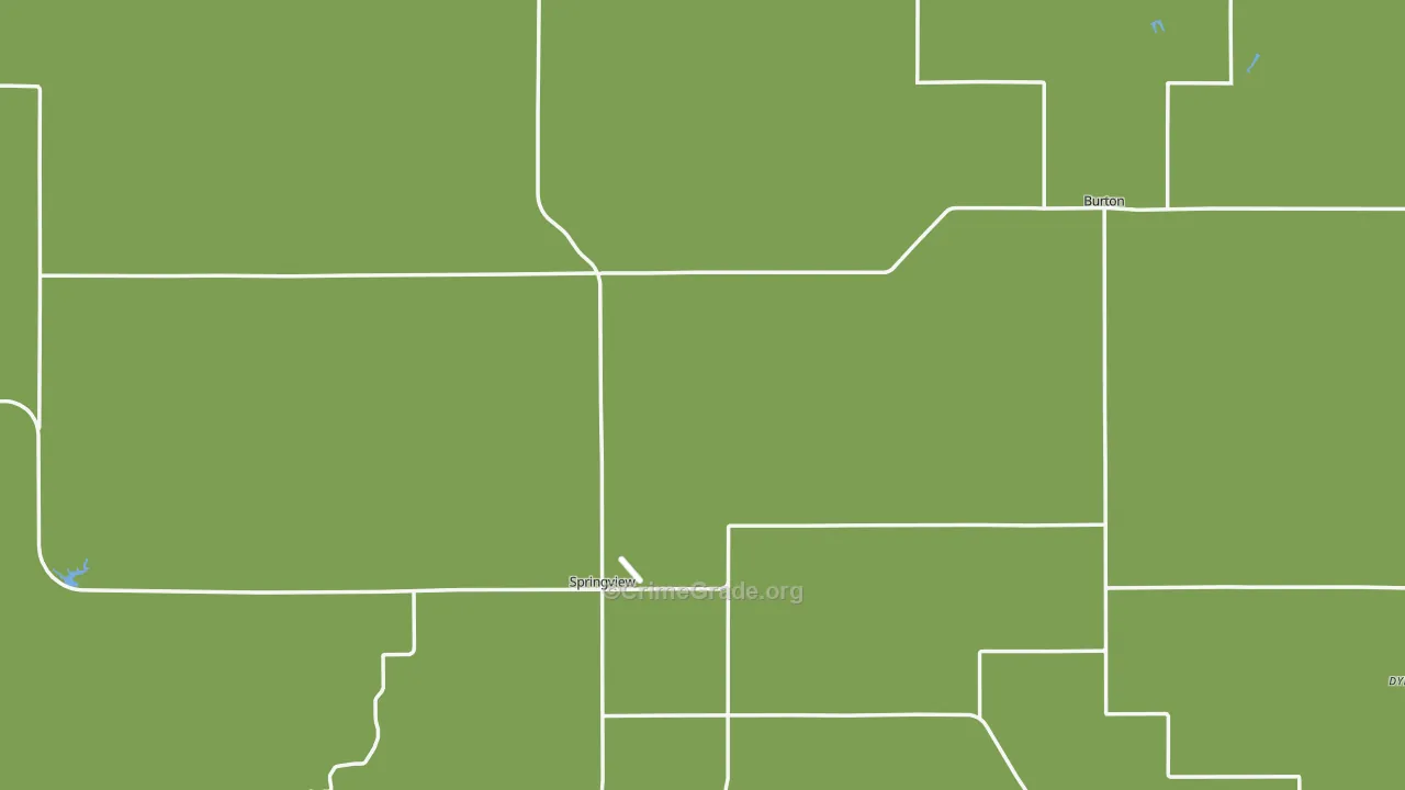 Keya Paha County, NE Map of Theft Rates