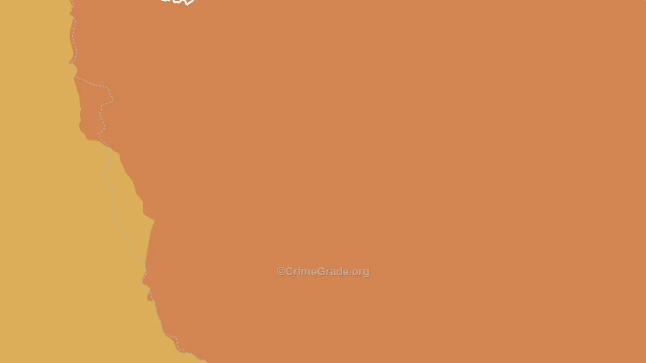 Kingston, NM Map of Theft Rates