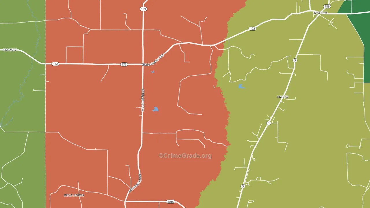 Kolter, LA Map of Theft Rates