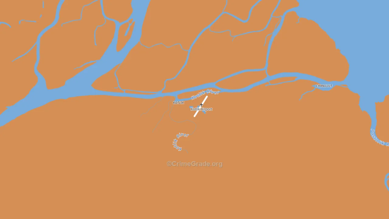 Kotlik, AK Map of Theft Rates