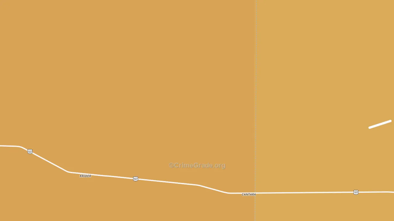 Krider, NM Map of Theft Rates