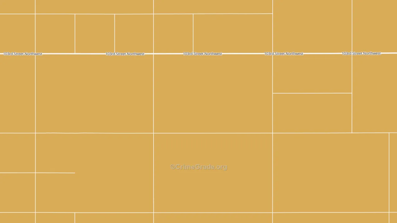 Kuroki, ND Map of Theft Rates