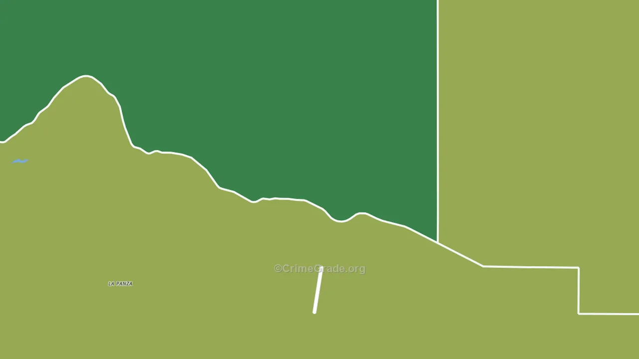 La Panza, CA Map of Theft Rates