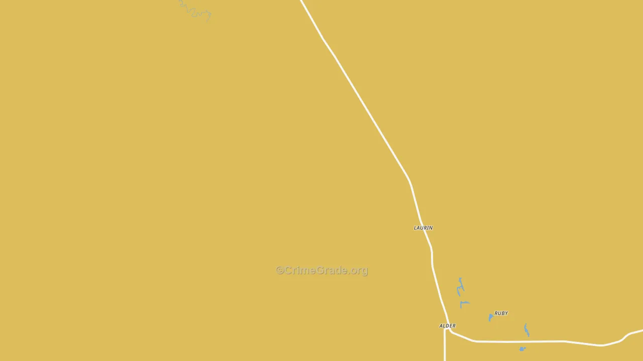 Laurin, MT Map of Theft Rates