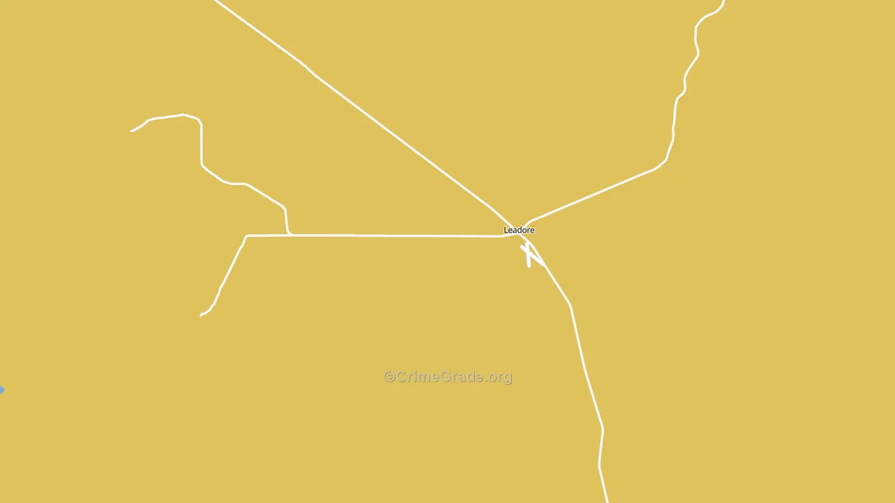 Leadore, ID Map of Theft Rates
