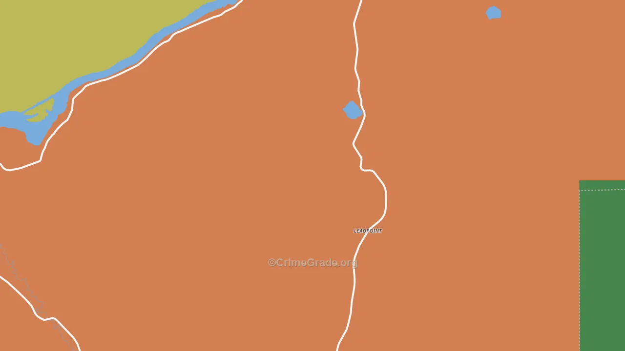 Leadpoint, WA Map of Theft Rates