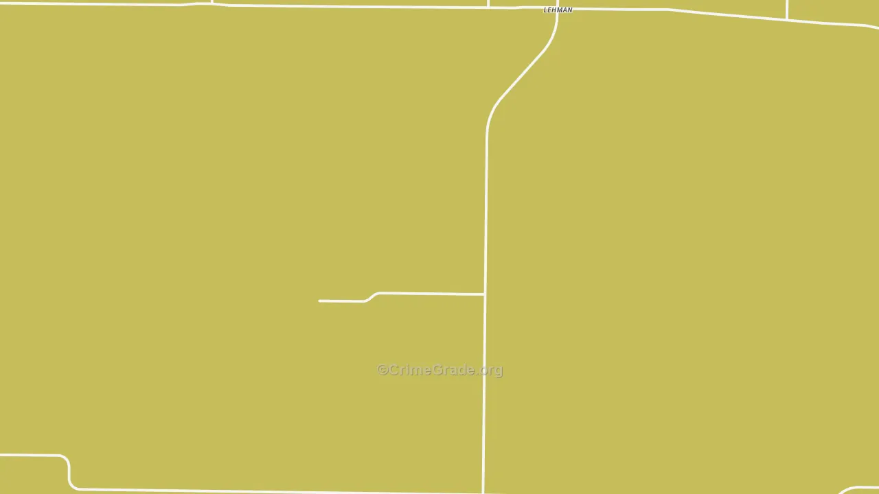 Lehman, TX Map of Theft Rates