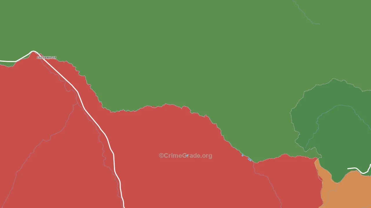 Lester, WA Map of Theft Rates