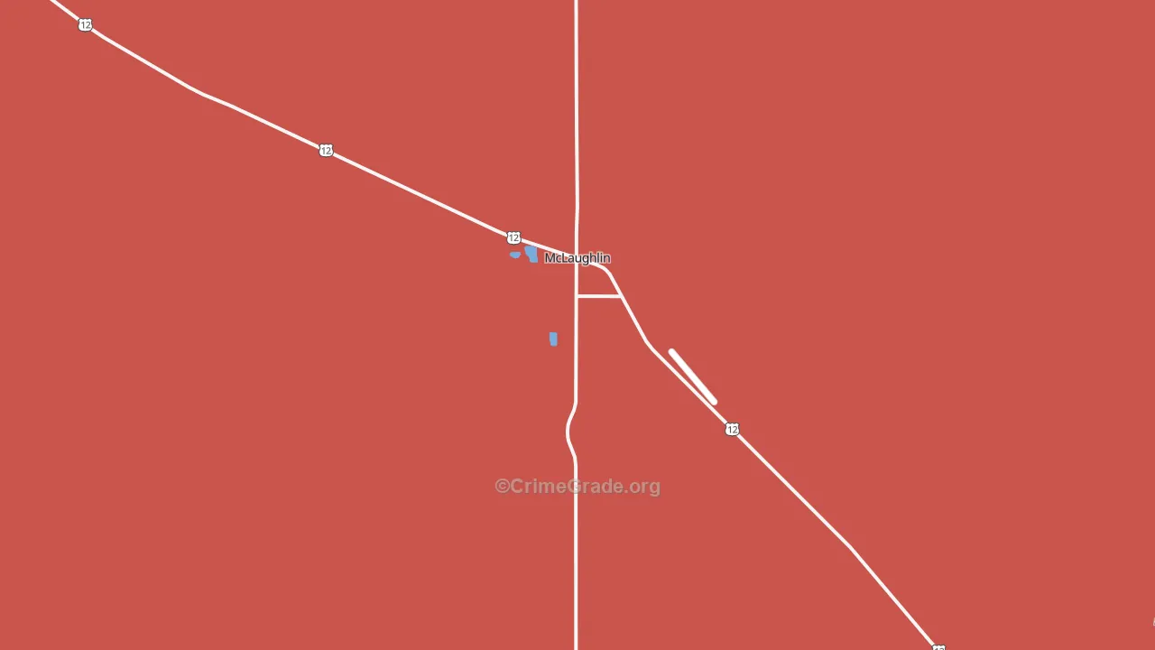 Liberty, SD Map of Theft Rates