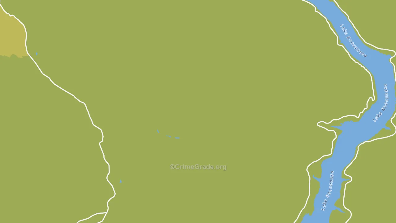 Lincoln County, MT Map of Theft Rates