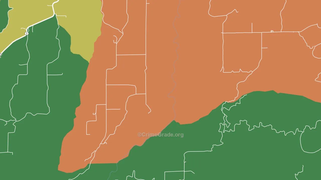 Linden, ID Map of Theft Rates