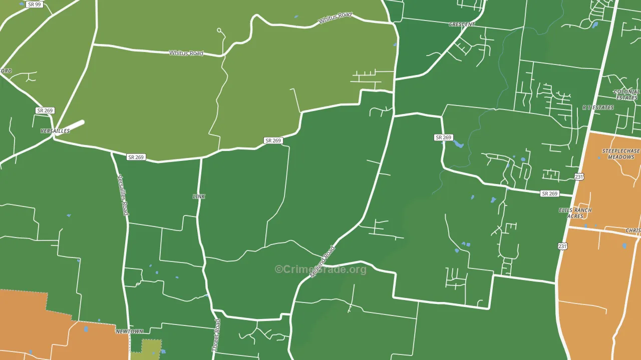 Link, TN Map of Theft Rates