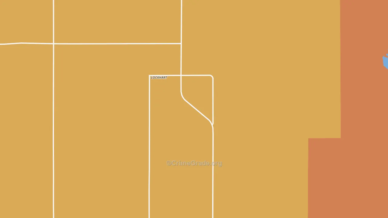 Lockhart, MN Map of Theft Rates