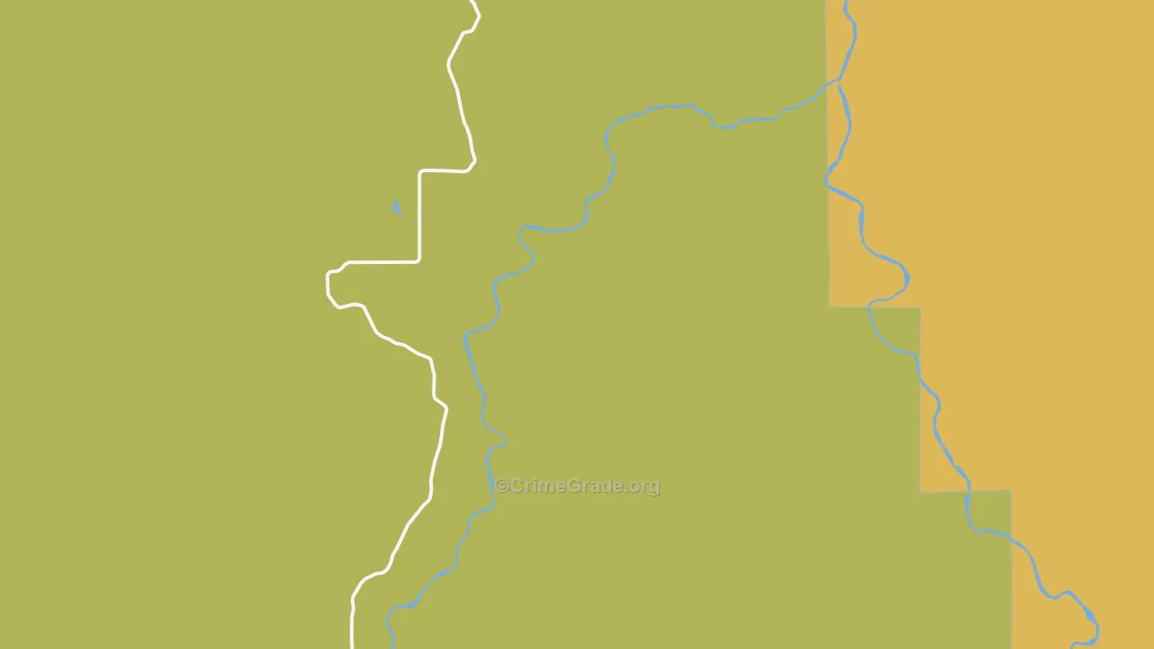Looking Glass, OR Map of Theft Rates
