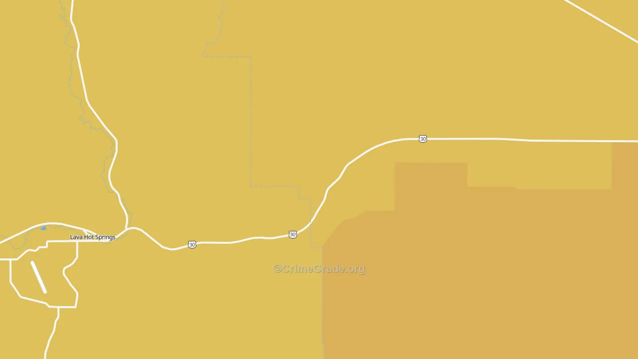 Lund, ID Map of Theft Rates