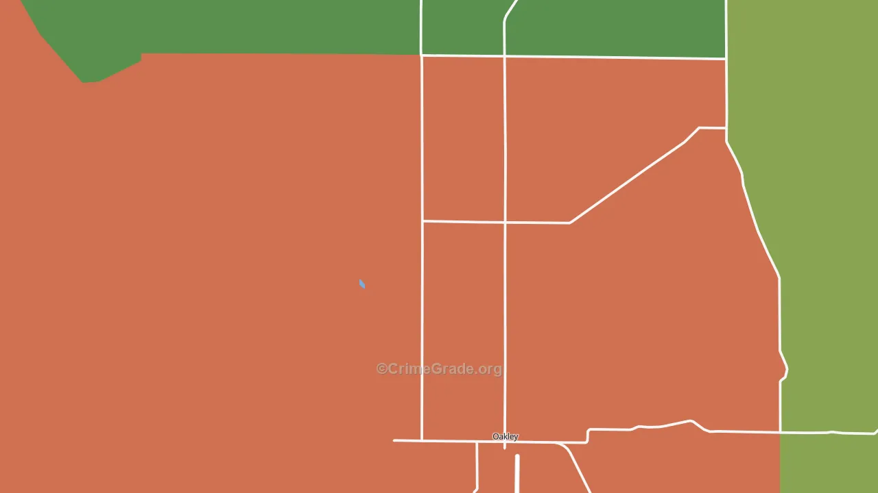 Marion, ID Map of Theft Rates