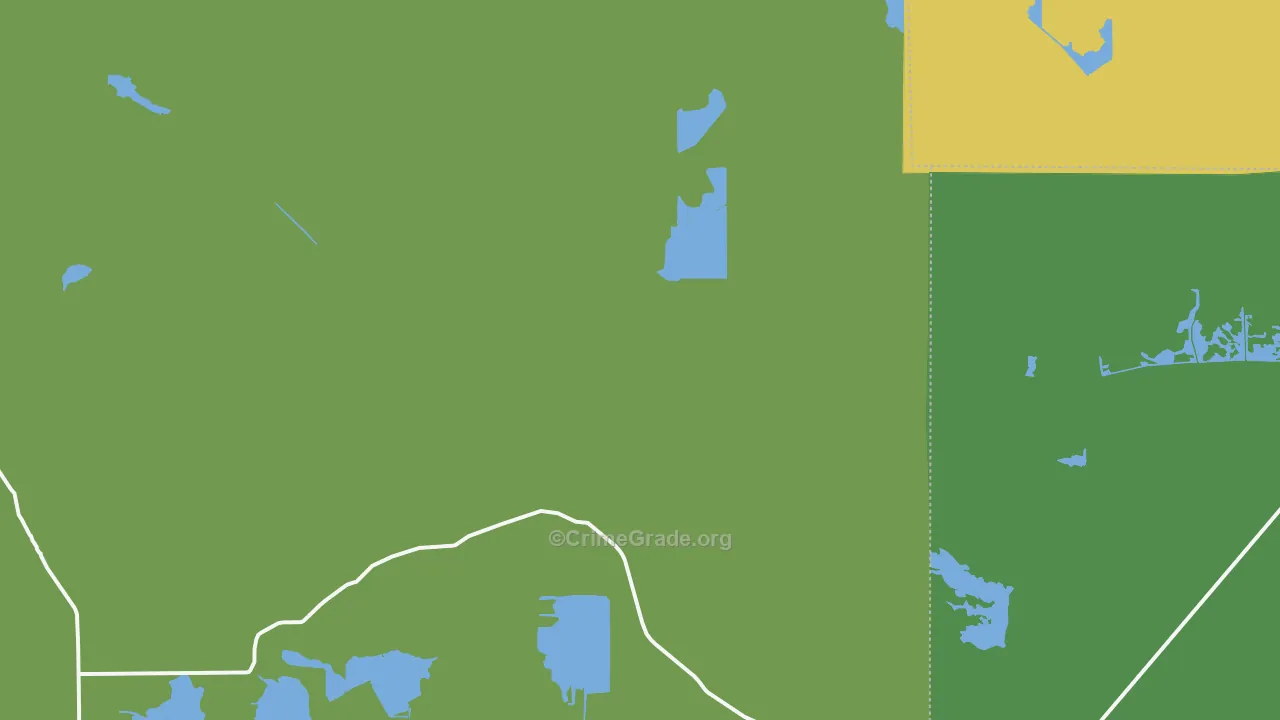 Mather, WI Map of Theft Rates