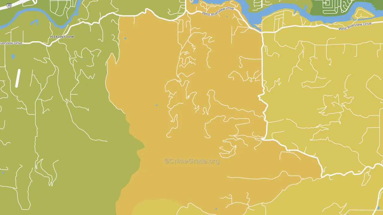 McGuire, ID Map of Theft Rates