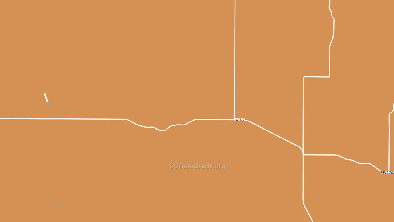 McPherson County, NE Map of Theft Rates