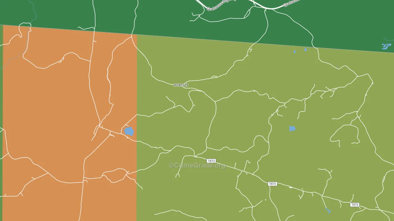 Medix Run, PA Map of Theft Rates