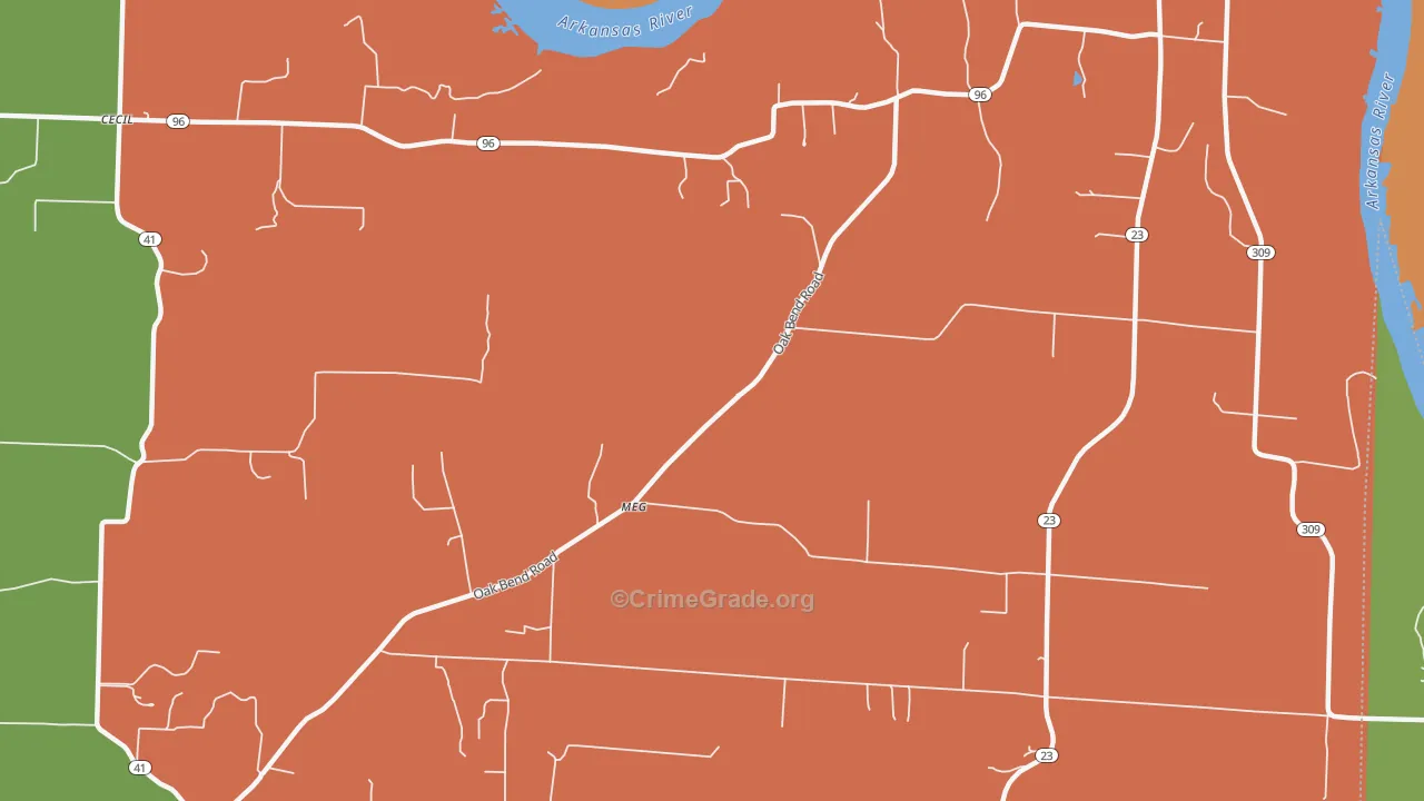 Meg, AR Map of Theft Rates