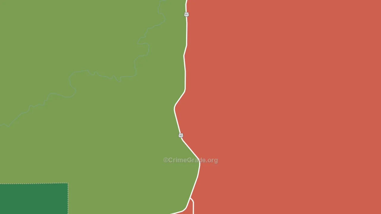 Mesa, ID Map of Theft Rates