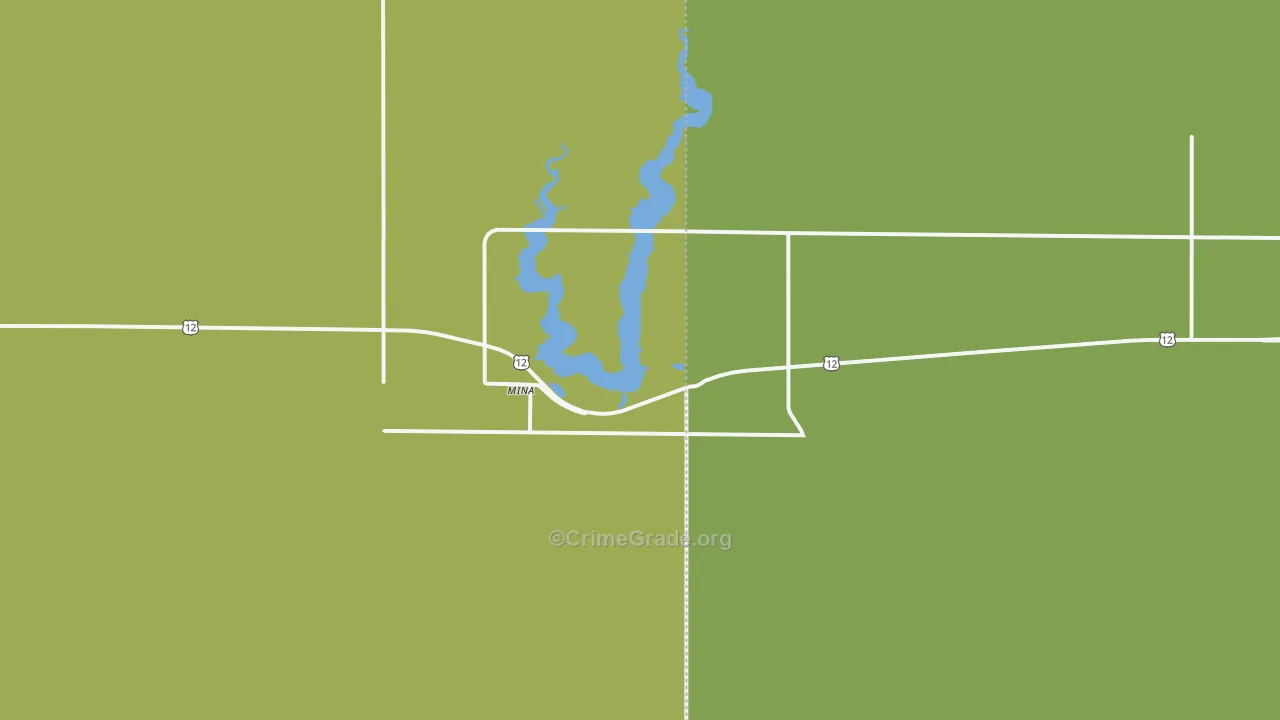 Mina, SD Map of Theft Rates
