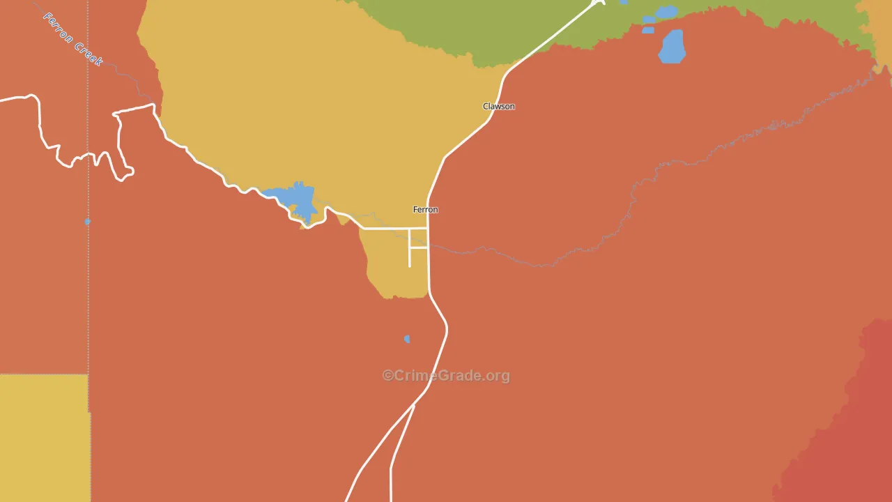 Molen, UT Map of Theft Rates