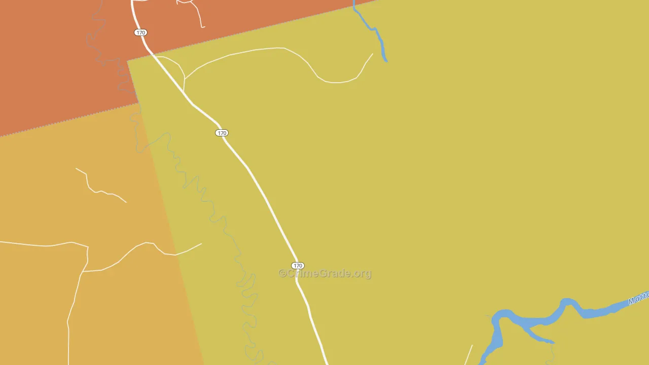 Molunkus, ME Map of Theft Rates