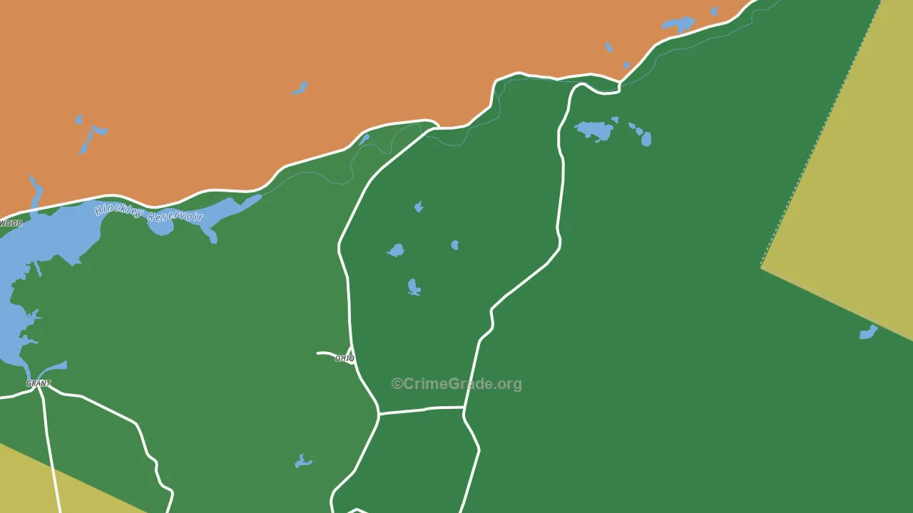 Morehouseville, NY Map of Theft Rates