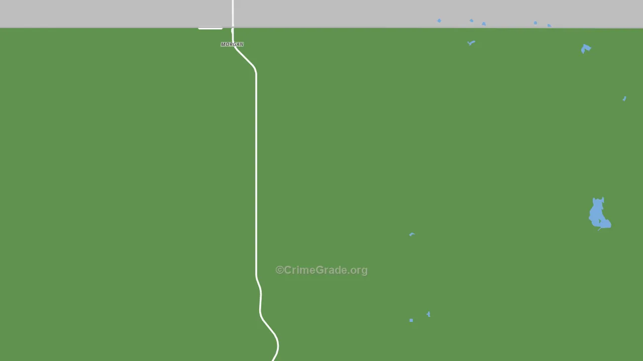 Morgan, MT Map of Theft Rates