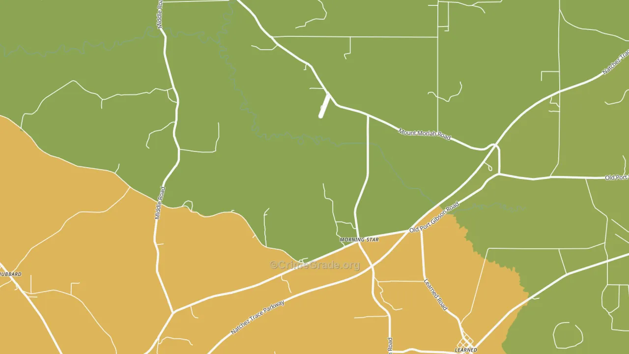 Morning Star, MS Map of Theft Rates