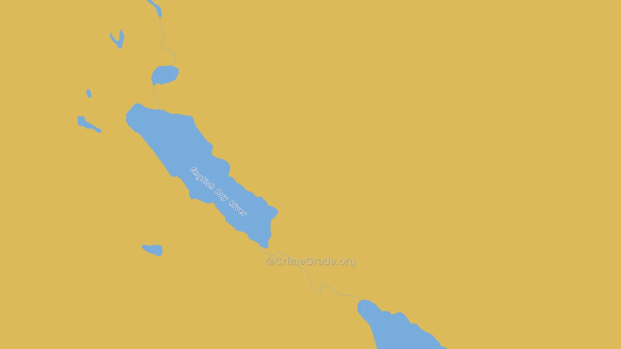Nanwalek, AK Map of Theft Rates